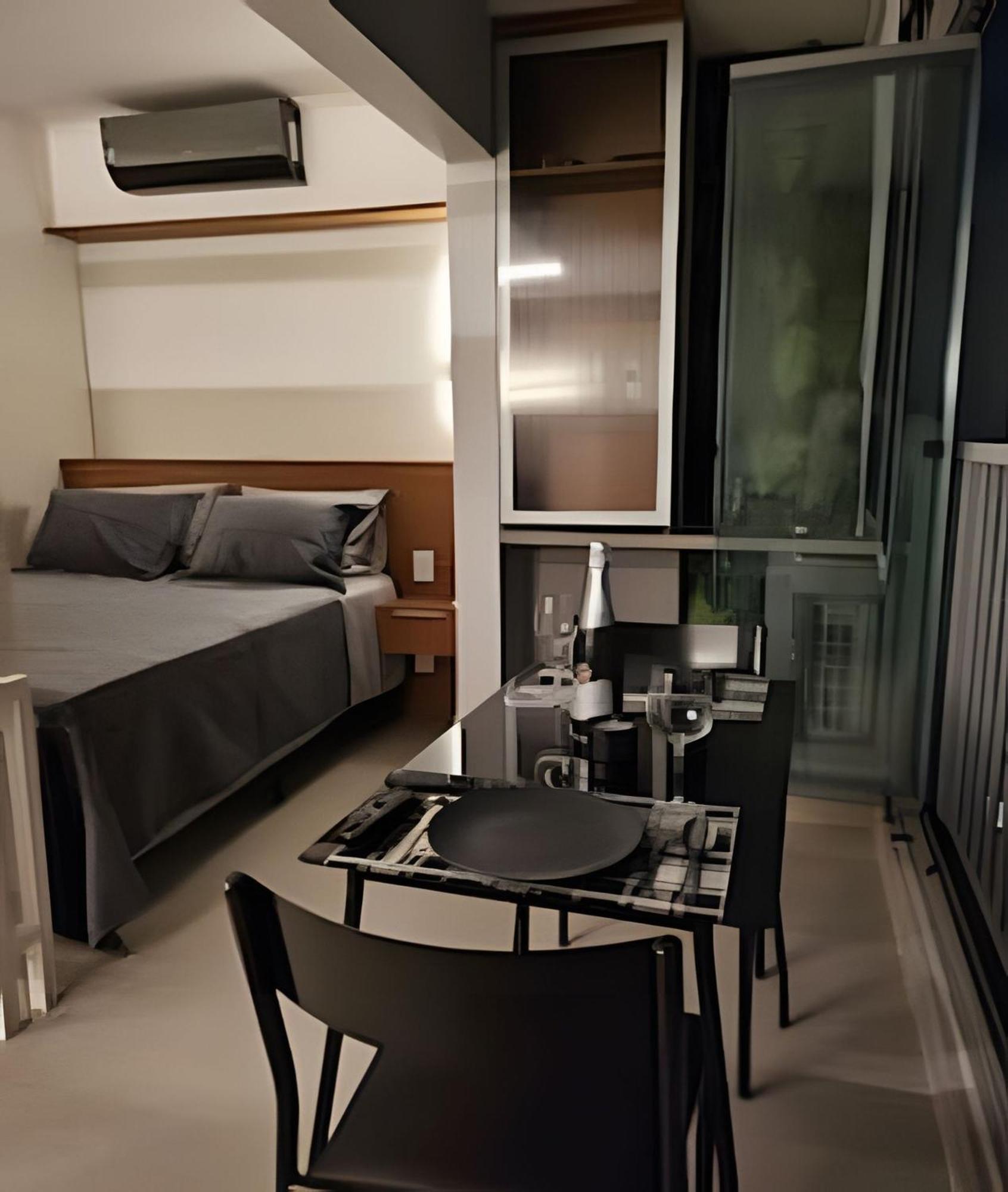 Conforto E Vista Do 17º Andar | A/c E Wi-fi 500mb 公寓 圣保罗